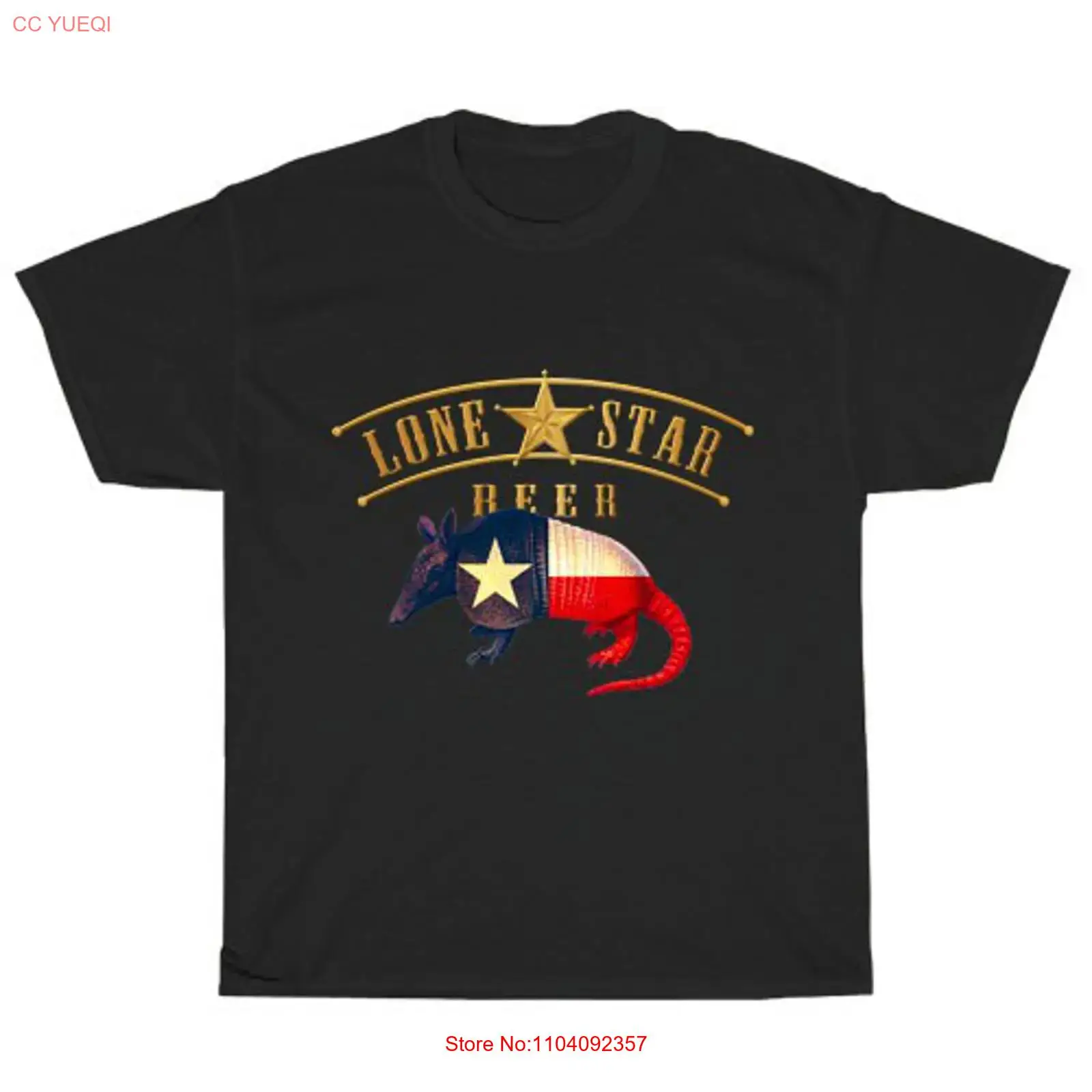 Vintage Fashion Wear - Lone Star Beer Logo American Men's