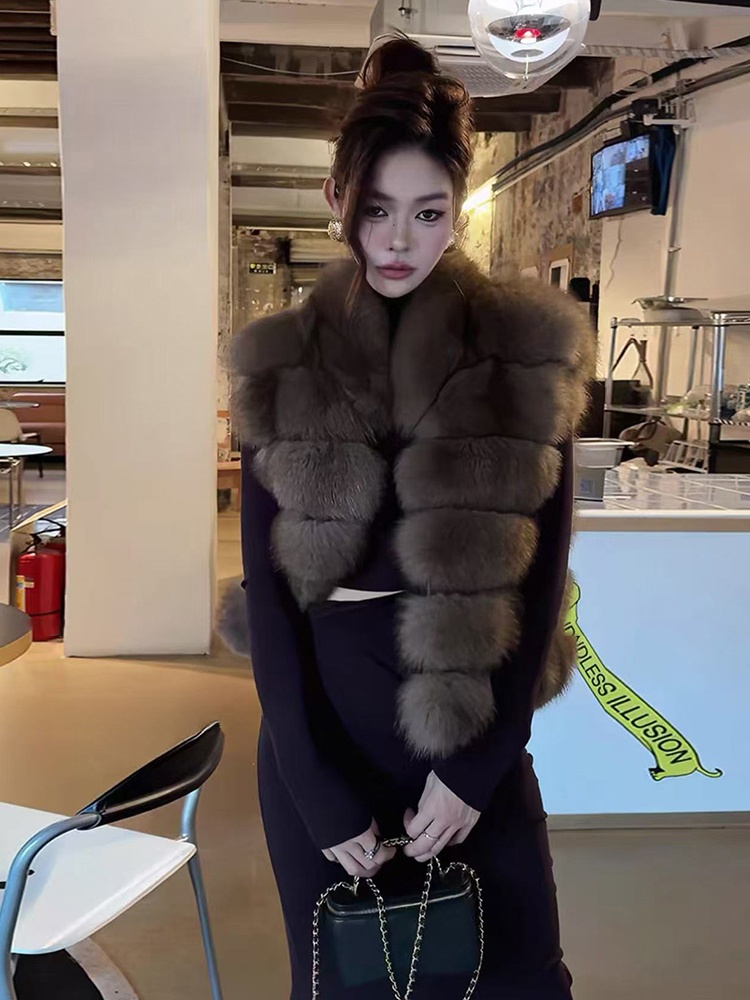 Vintage Fashion Jacket - Eco-Friendly Plush Jacket Women's Style Retro