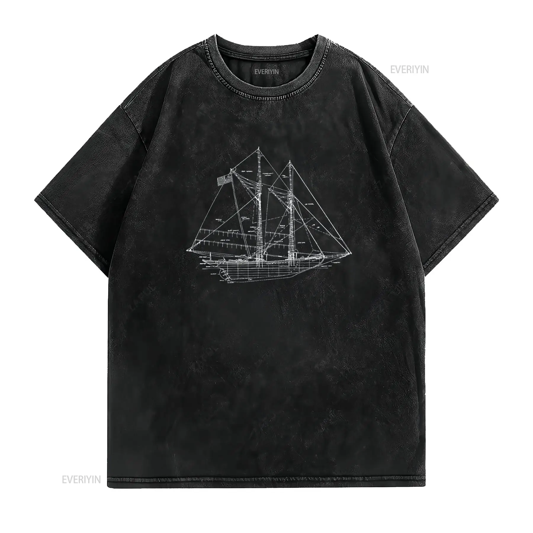 Sailing Vintage Blueprint Sail - огляд і ціна Vintage Yacht Fashion