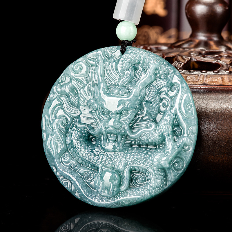 Burmese Jadeite Dragon Pendant - огляд і ціна Vintage Fashion Jewelry Necklaces