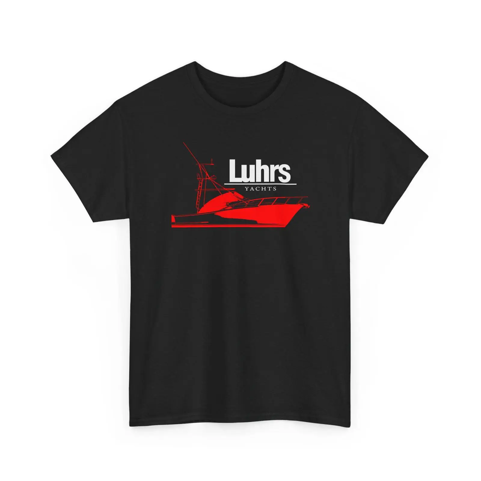 Luhrs Yachts T Shirt Nautical  - огляд і ціна Vintage Yacht Fashion