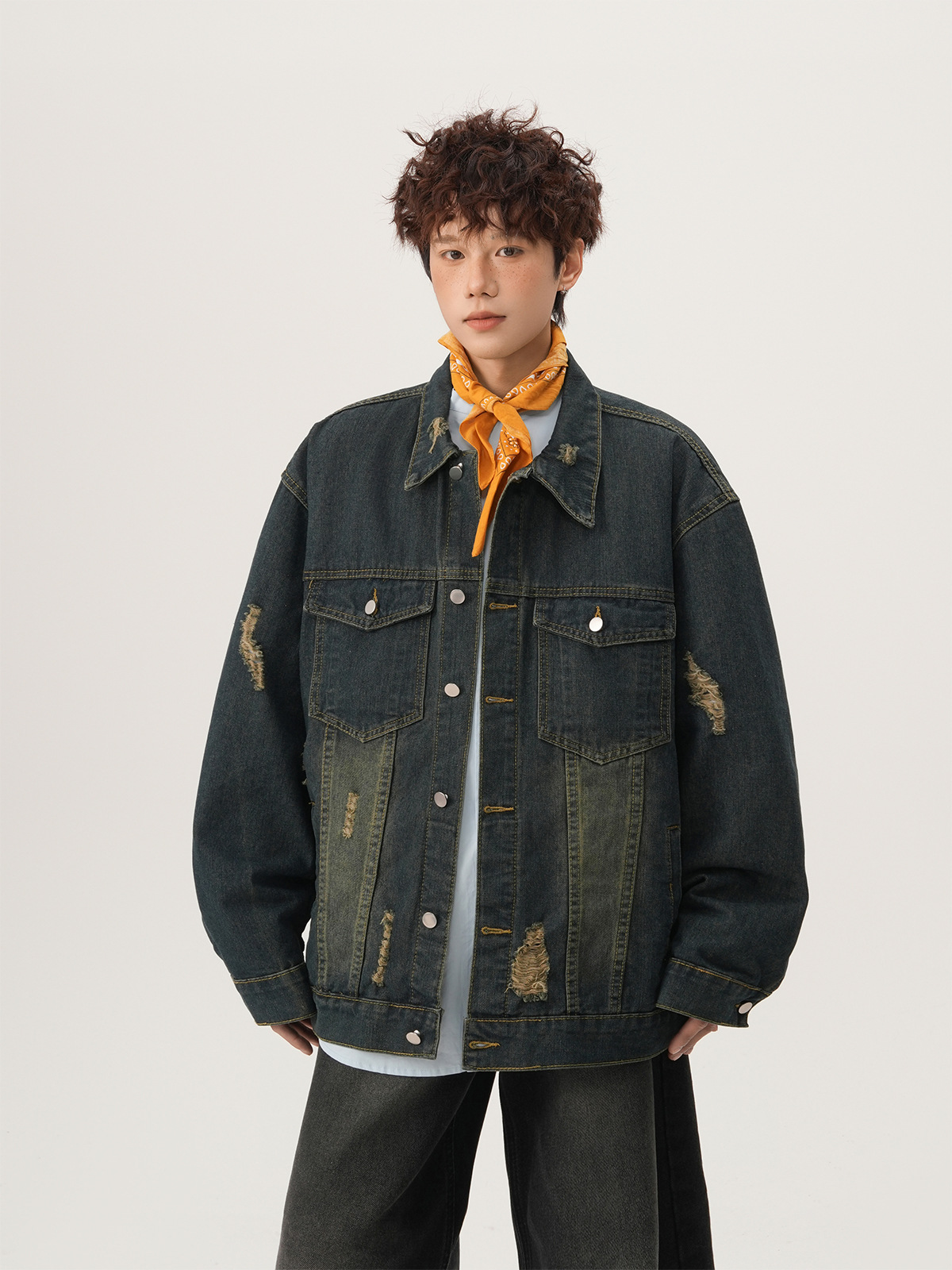 American High Street Ripped De - огляд і ціна Vintage Fashion Jacket