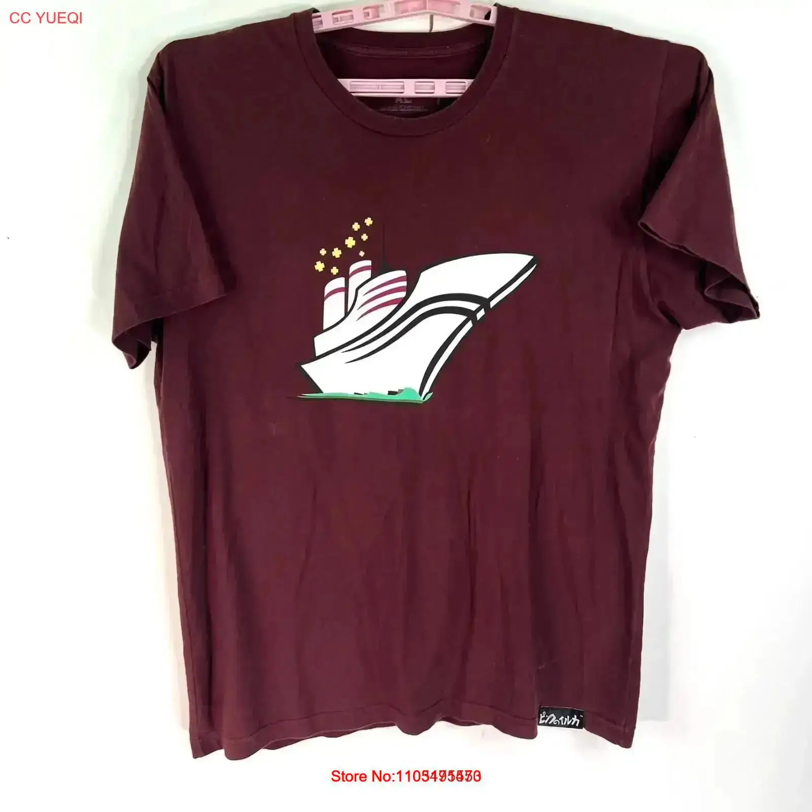 Pink Dolphin T Shirt Men's XL  - огляд і ціна Vintage Yacht Fashion