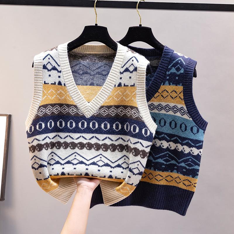 Fashion Knitted Vest Women's A - огляд і ціна Vintage Fashion Newtown