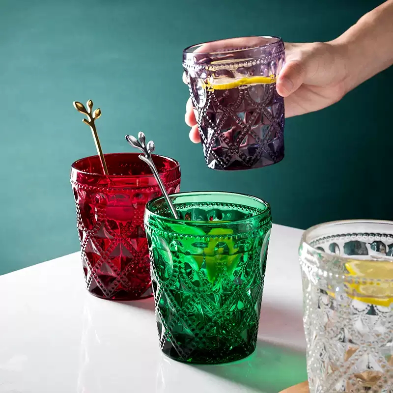 300ml Vintage Embossed Glass T - огляд і ціна Vintage Fashion Eu