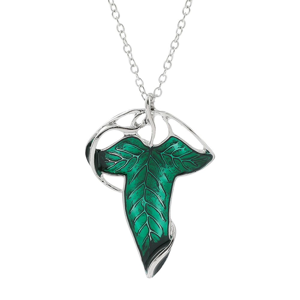 Vintage Green Leaf Pendant Nec - огляд і ціна Vintage Fashion Jewelry Necklaces