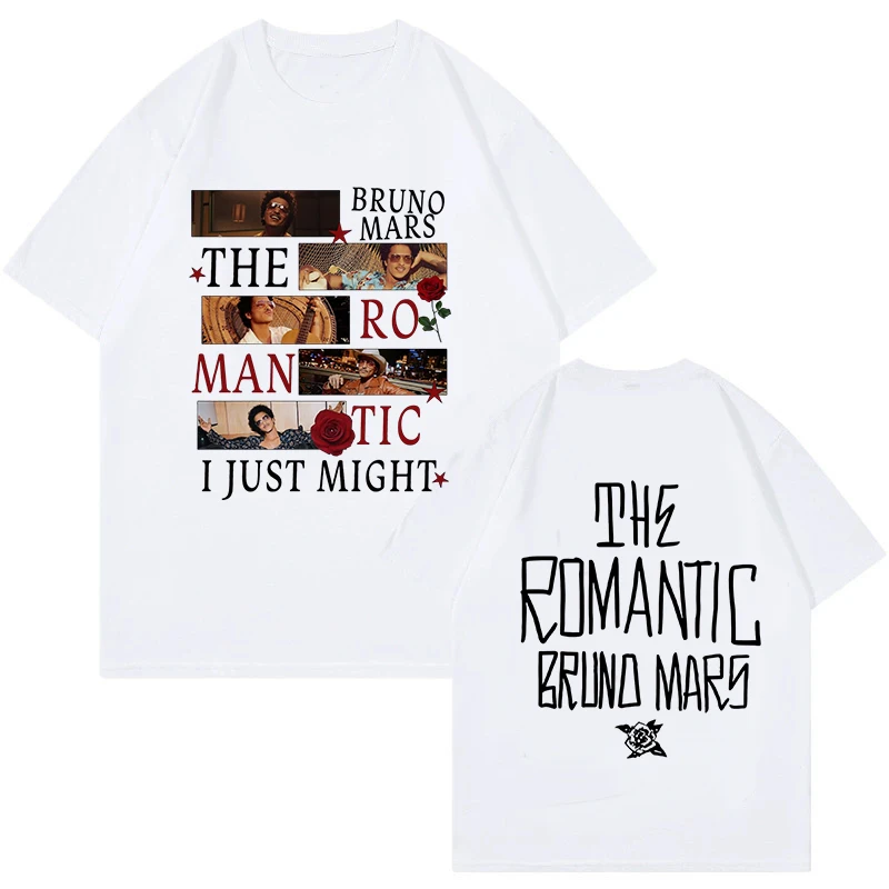 Bruno Mars Print Vintage T-shi - огляд і ціна Vintage Fashion Eu