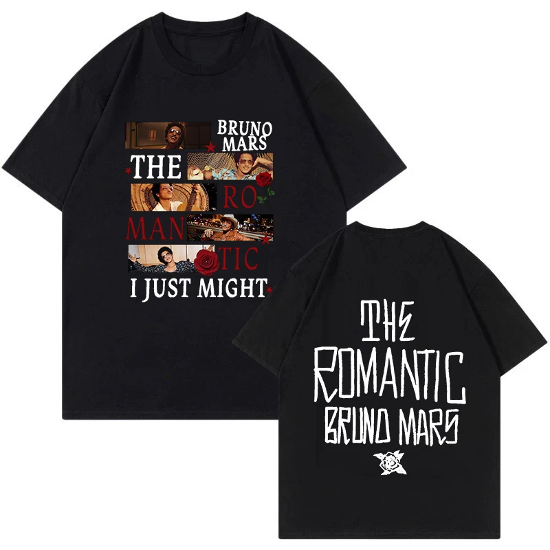 Bruno Mars Print Vintage T-shi - огляд і ціна Vintage Fashion Eu