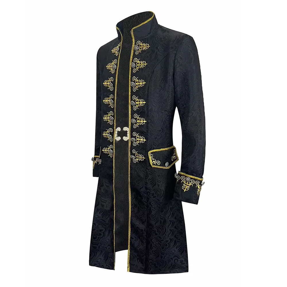 Pirate Cosplay Costumes Men's  - огляд і ціна Vintage Fashion Jacket