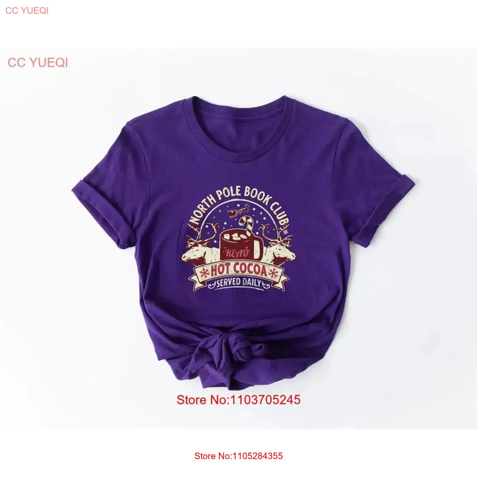 North Pole Book Club T Shirt B - огляд і ціна Vintage Fashion Knitwear Book