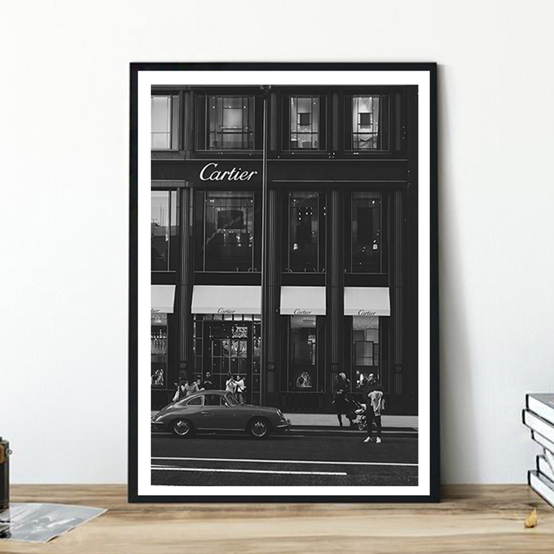 European Street Canvas Paintin - огляд і ціна Vintage Fashion Sketches