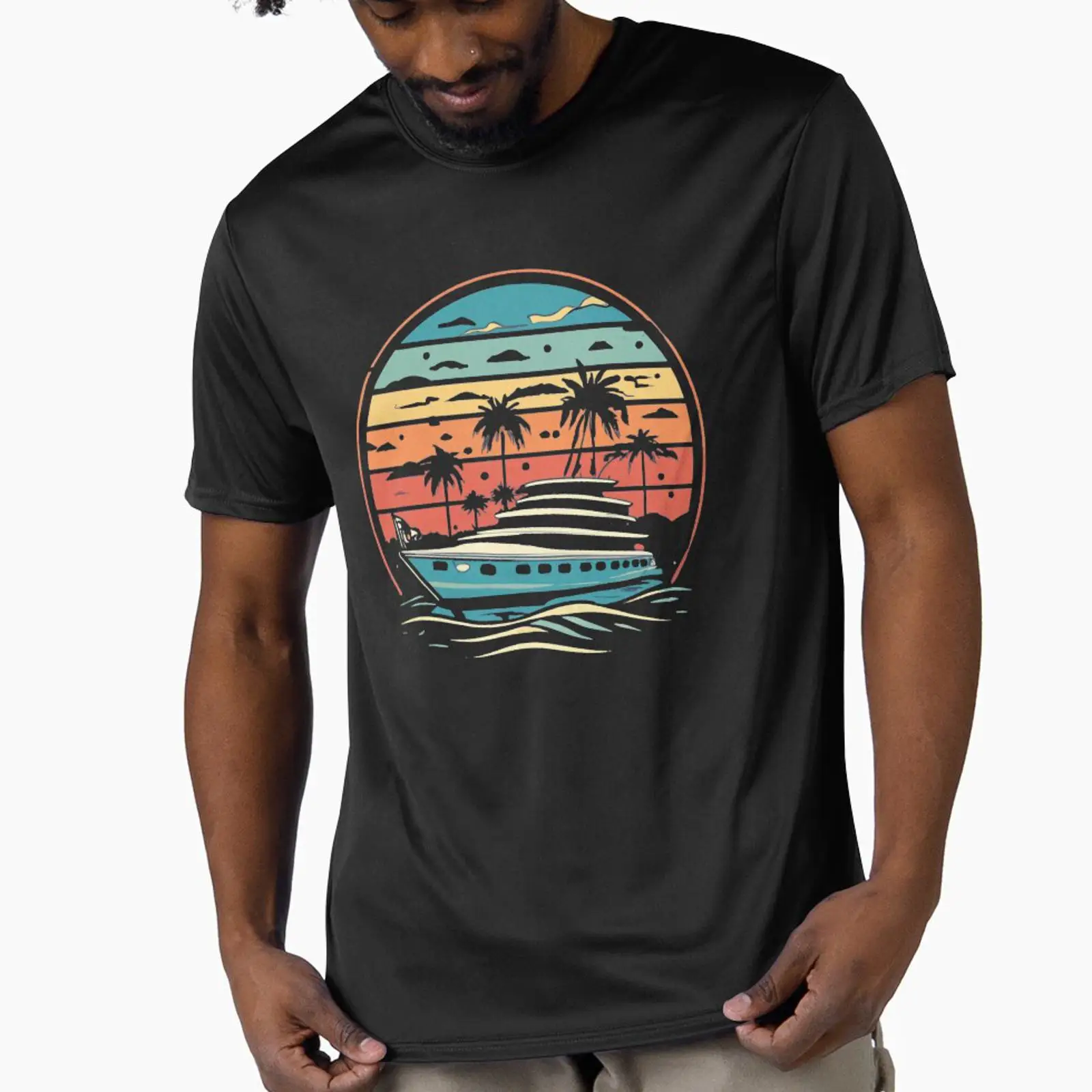Vintage colors sunset groundho - огляд і ціна Vintage Yacht Fashion